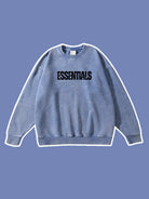 Essentials Hoodie Wash Old Vintage Essentials Sweatshirt 420g