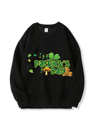 320g St. Patrick's Day Printed Cotton Sweatshirt Emma Bridess