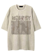 Men's Washed Vintage Slogan Graphic Tee - Emma Bridess