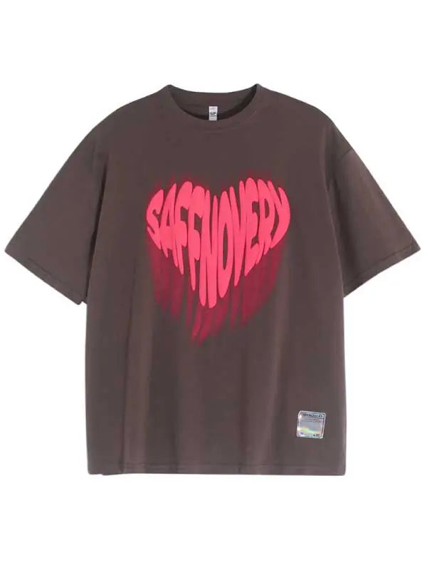 Women's Heart Graphic T-shirts - Emma Bridess