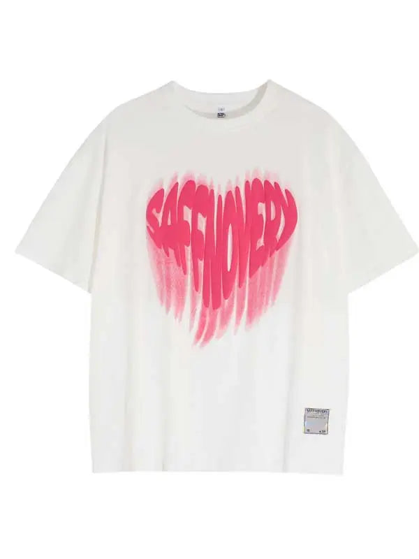 Women's Heart Graphic T-shirts - Emma Bridess