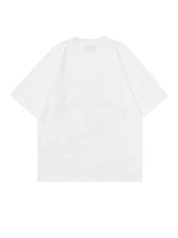 Men's Pattern Printed Drop Shoulder T-Shirt - Emma Bridess