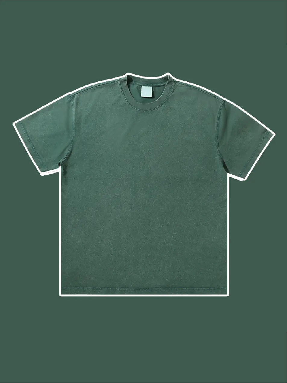 300g Washed Vintage Cotton T-Shirt - Emma Bridess