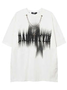 Daily Style Y2K Graphic Tee With Necklace - Emma Bridess