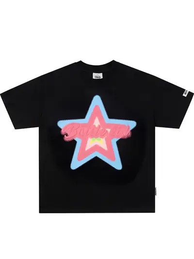 Girls Y2K Star Graphic Tees