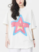 Girls Y2K Star Graphic Tees