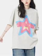 Girls Y2K Star Graphic Tees