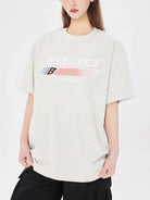 Girls Hight Street Letter Graphic Tees