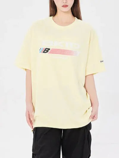 Girls Hight Street Letter Graphic Tees