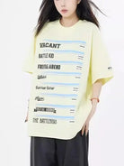 High Steet Slogan Graphic T-Shirt