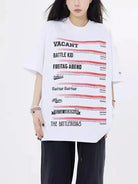 High Steet Slogan Graphic T-Shirt