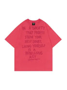 In A Society Funny Slogan Tees