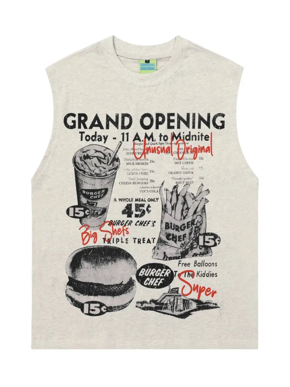 Grand Opening Sleeveless Tee