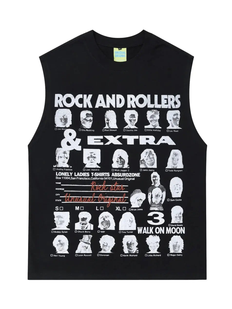 Rock and Rollers Sleeveless Tee