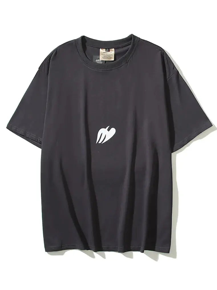 Kanye Music Logo Printed T-shirt