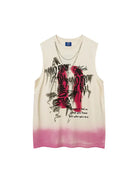 Gradient Summer Sleeveless Vest