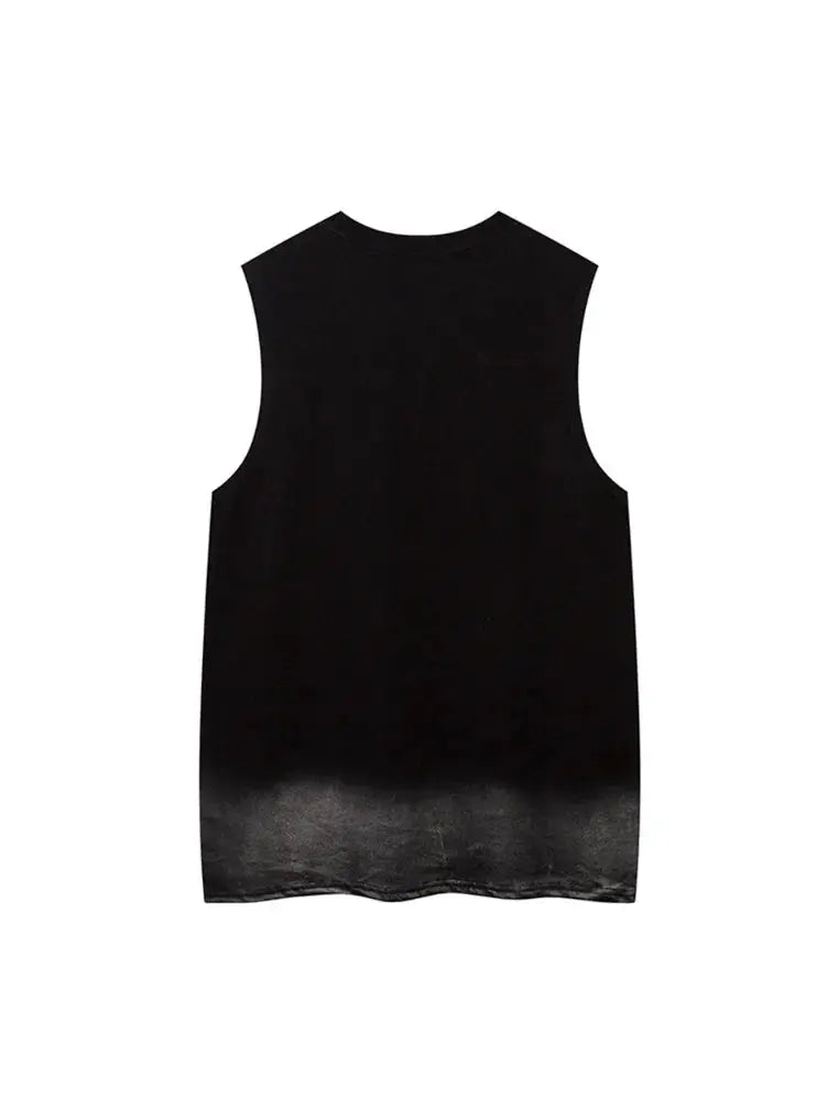 Gradient Summer Sleeveless Vest