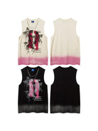 Gradient Summer Sleeveless Vest