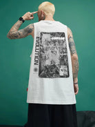 Hip Hop Vintage Sleeveless Shirt