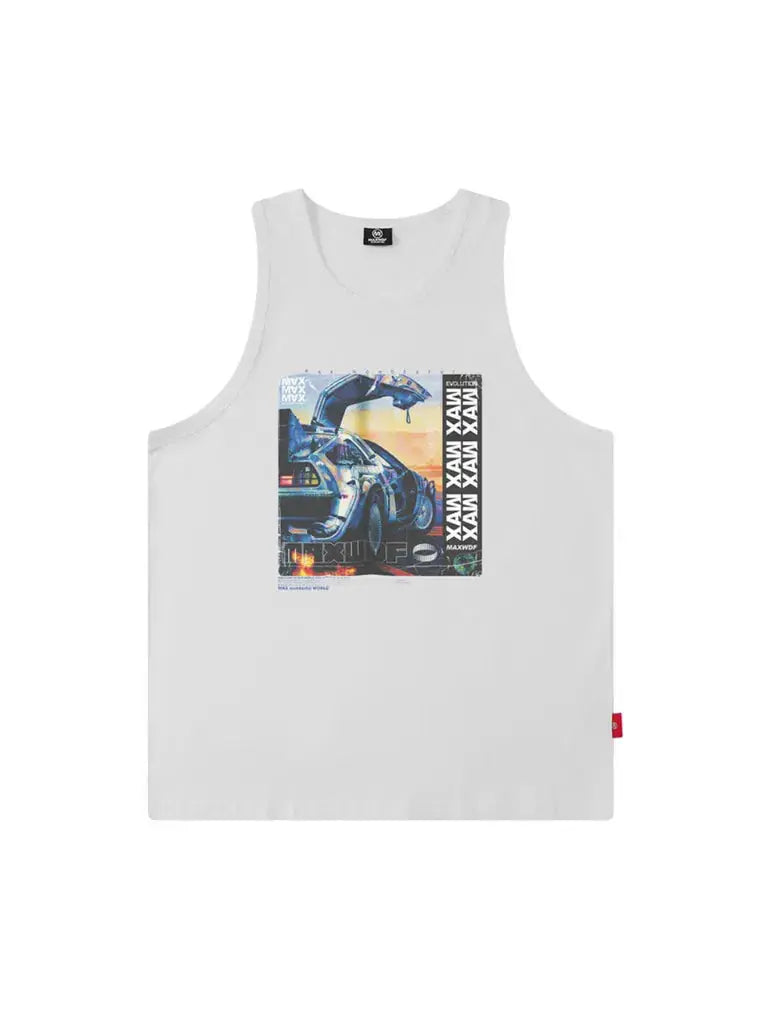 Hip Hop Vintage Sleeveless Shirt