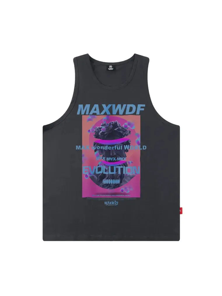 Hip Hop Vintage Sleeveless Shirt