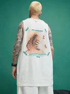 Hip Hop Vintage Vest Sleeveless Shirt