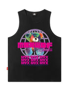 Hip Hop Cotton Printed Vest