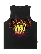 Hip Hop Cotton Printed Vest Sleeveless T-shirt