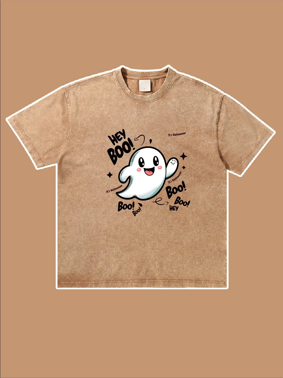 Hey Boo Halloween Custom T-shirt