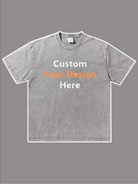 Custom Your Design Here Embroidery T-Shirt