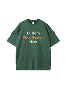 230g Vintage T-shirts with Custom Embroidery