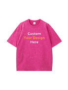 230g Vintage T-shirts with Custom Embroidery