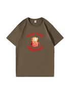 Holly Jolly Christmas Printed Cotton T-shirt