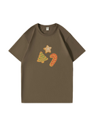 Custom Personalized Christmas Printed Cotton T-Shirt