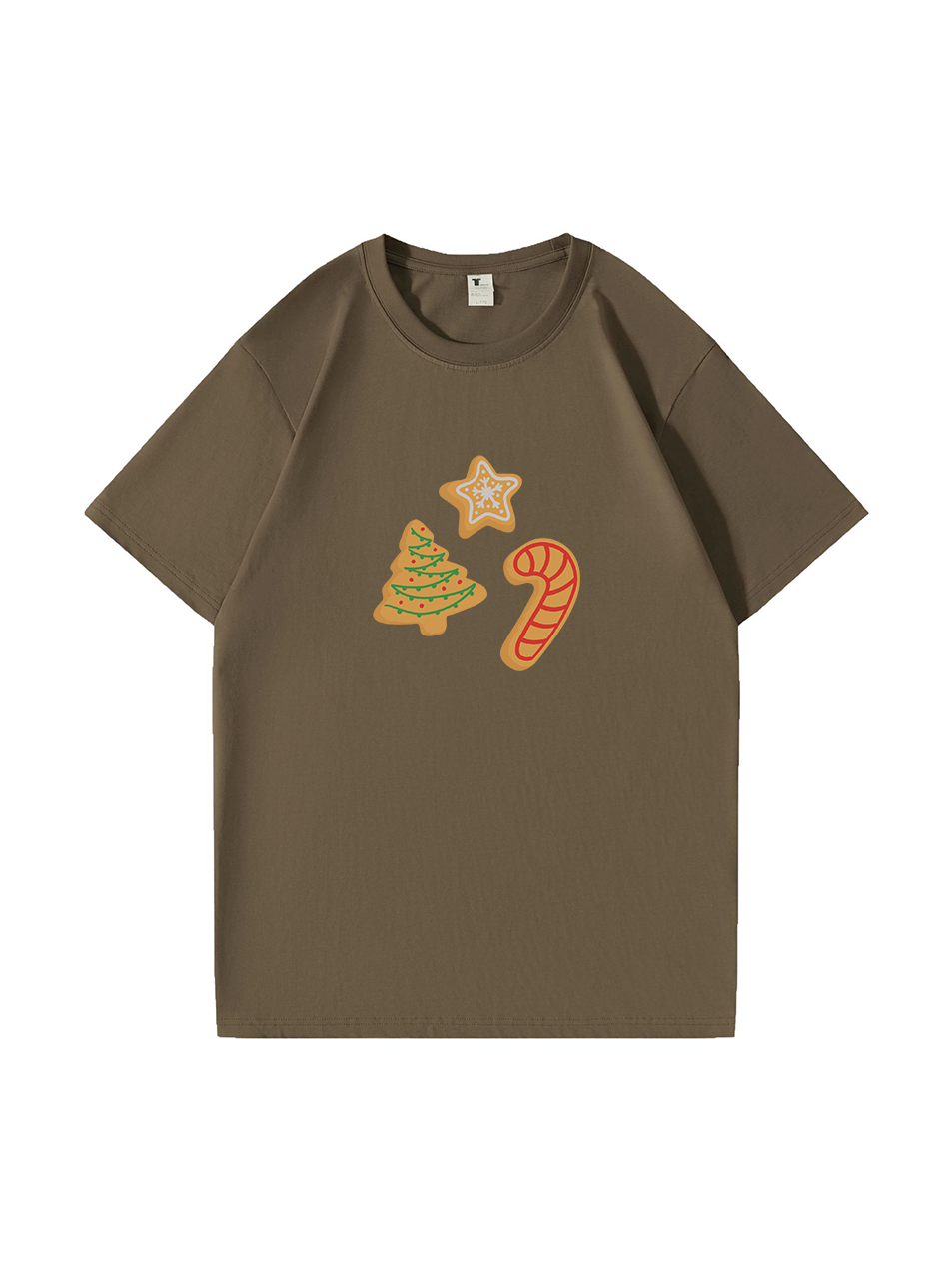 Custom Personalized Christmas Printed Cotton T-Shirt