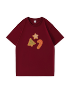 Custom Personalized Christmas Printed Cotton T-Shirt