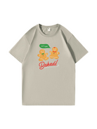 Festive Christmas Gingerbread Man Cotton T-Shirt