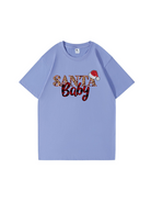 Custom Santa Baby Christmas Cotton T-Shirt 