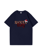 Custom Santa Baby Christmas Cotton T-Shirt 