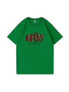 Personalized Merry Christmas Cotton T-shirt 