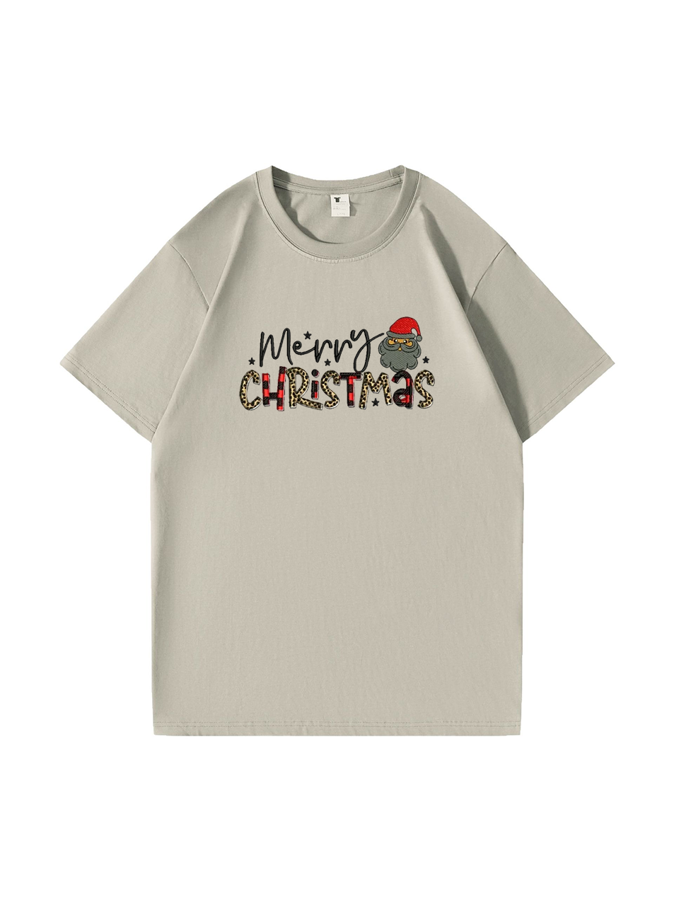 Merry Christmas Custom Cotton T-Shirt 