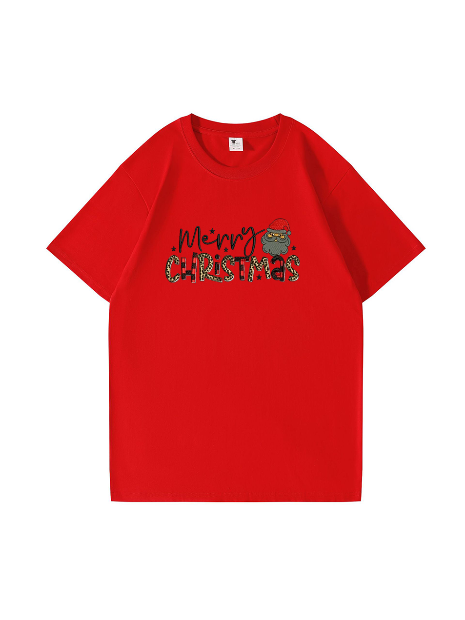 Merry Christmas Custom Cotton T-Shirt 