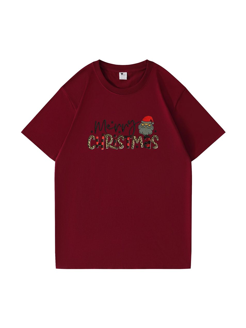 Merry Christmas Custom Cotton T-Shirt 