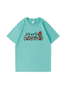 Merry Christmas Custom Cotton T-Shirt