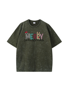 Custom Merry Christmas Cotton T-shirt for Men