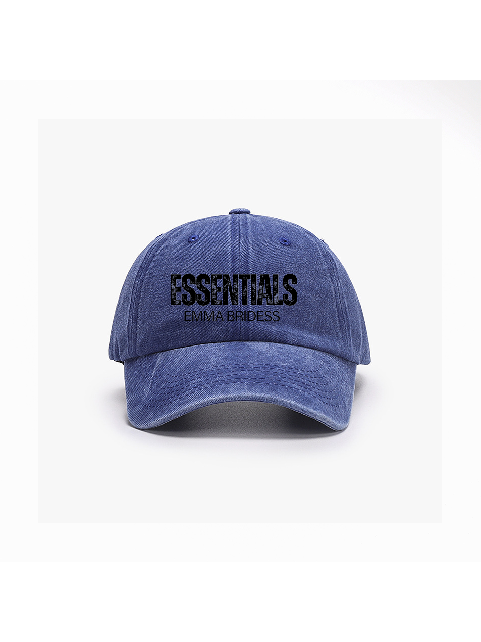 Washed  Plain Essential Cap Baseball Cap Casual