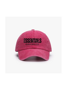 Washed  Plain Essential Cap Baseball Cap Casual