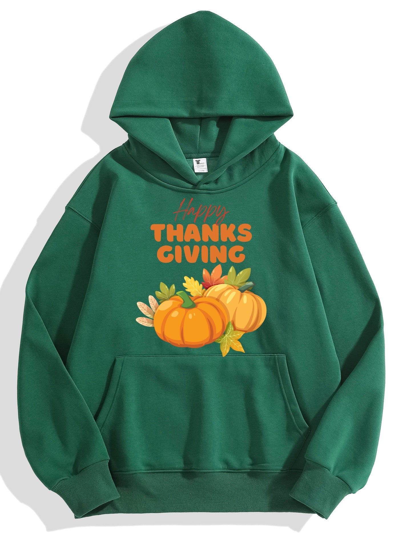 Cartoon Pumpkin Thanksgiving Hoodie