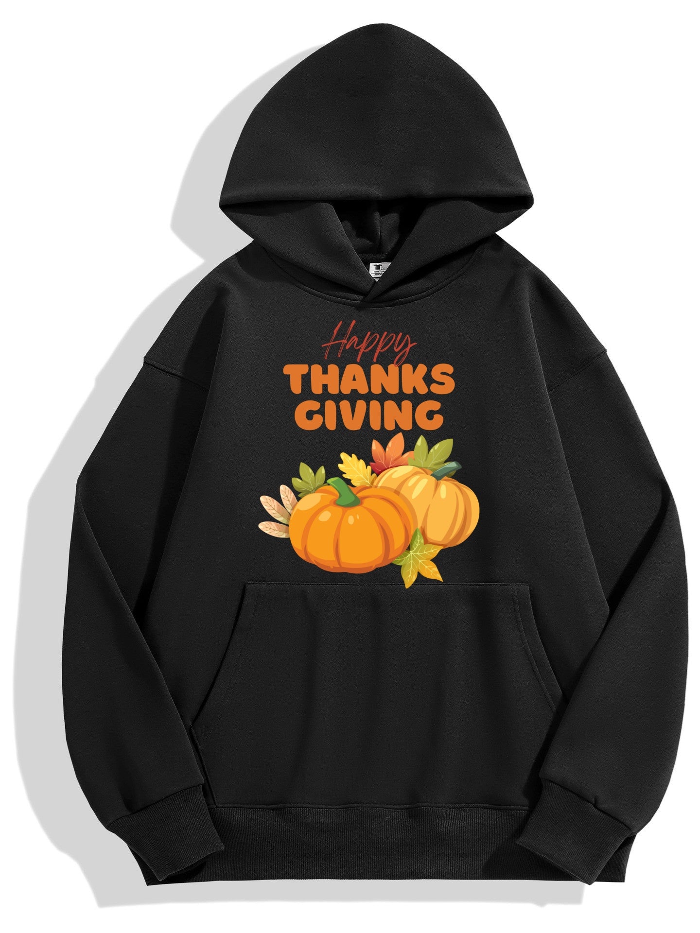 Cartoon Pumpkin Thanksgiving Hoodie