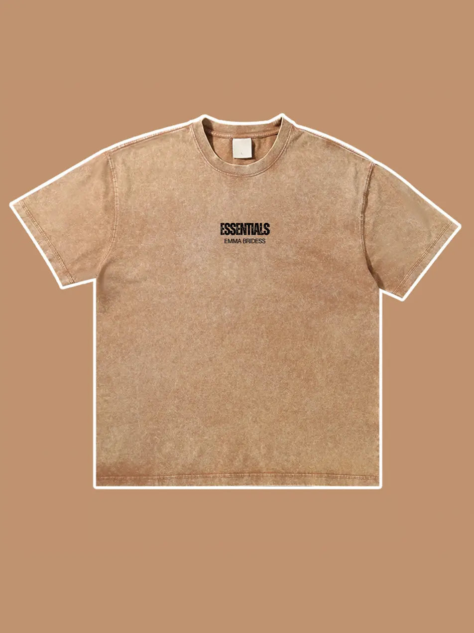 Vintage Wash Essentials T-Shirt 300g Classic Essentials Tee